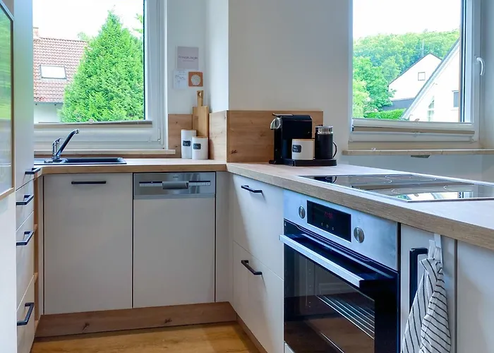 شقة Kleines Glueck Zentral Mit Balkon Und Parkplatz غوسوينستين
