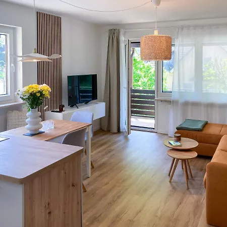 Kleines Glueck Zentral Mit Balkon Und Parkplatz Goessweinstein